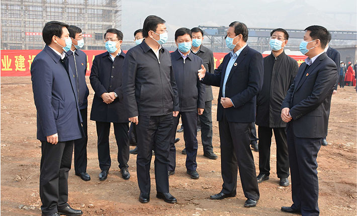 運城市委書記丁小強來集團調(diào)研