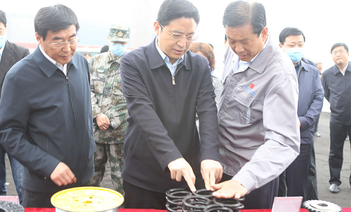 運城市委副書記市長儲祥好來集團調(diào)研